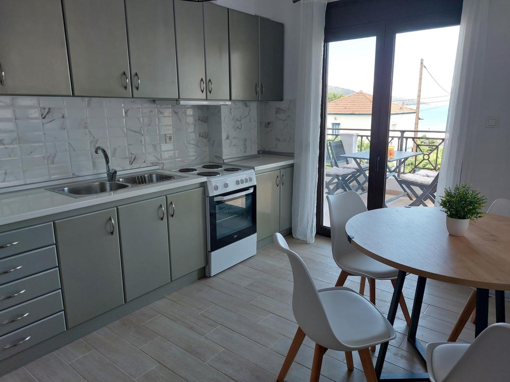Deniastella Apartments Skala Potamia Exterior foto